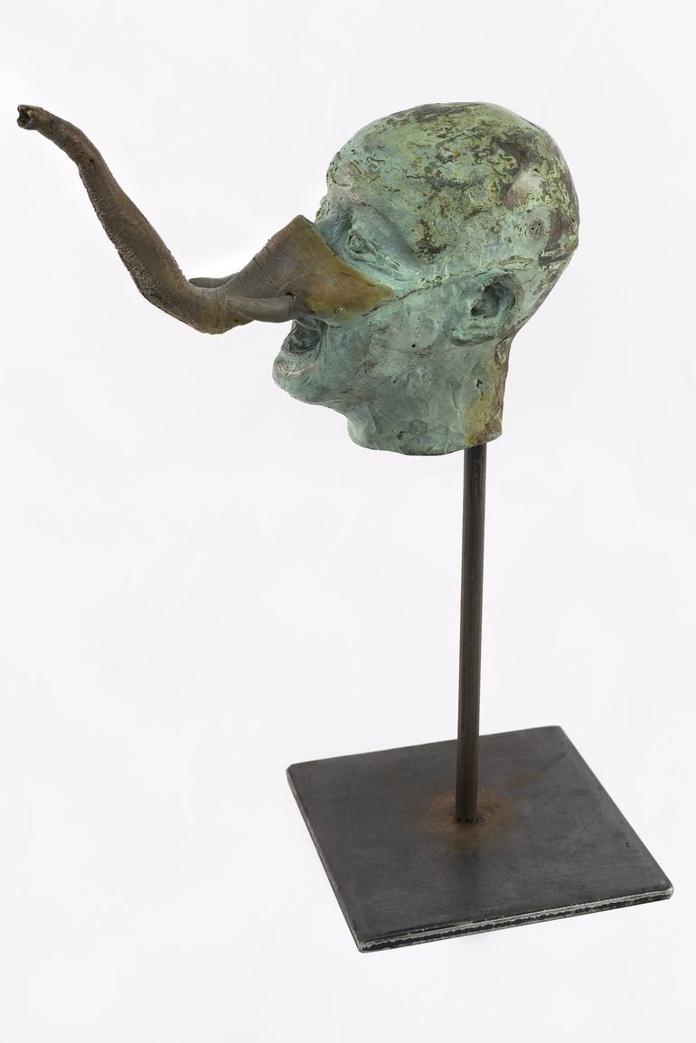 Original Expressionism People Sculpture by Olga Caceres