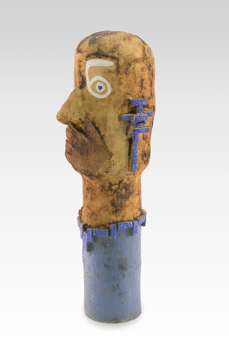 Original Expressionism People Sculpture by Olga Caceres