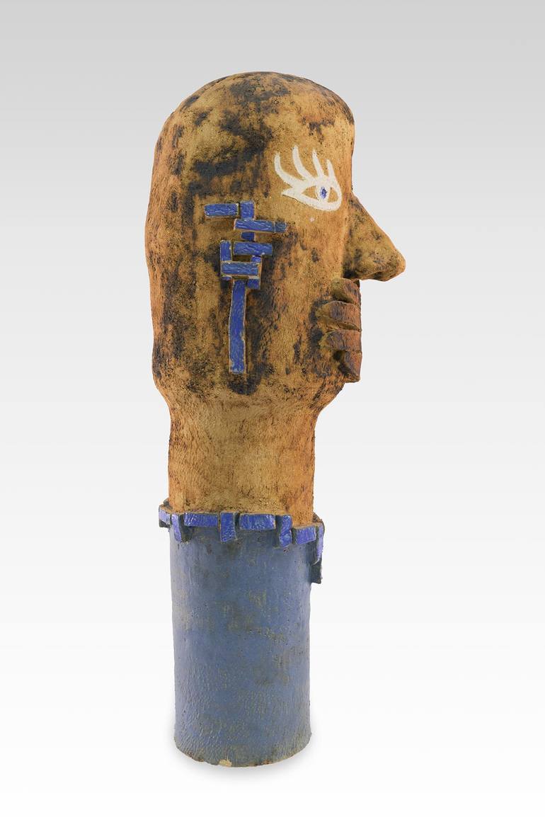 Original Expressionism People Sculpture by Olga Caceres