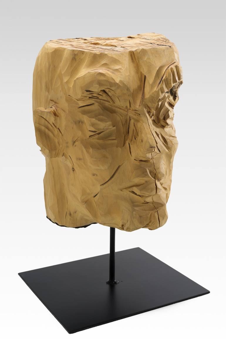 Original Portrait Sculpture by Olga Caceres