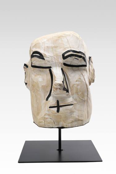 Original Portrait Sculpture by Olga Caceres