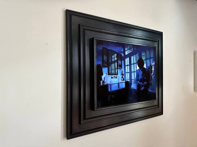 Original Art Deco Light Painting by Sharon Okun