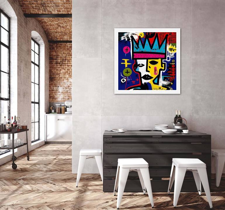 Original Street Art People Digital by Steven MdM Evelixia Design