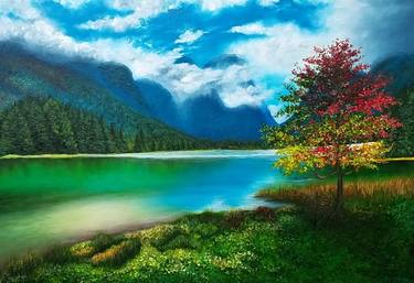 Original Fine Art Landscape Paintings by Irina Os