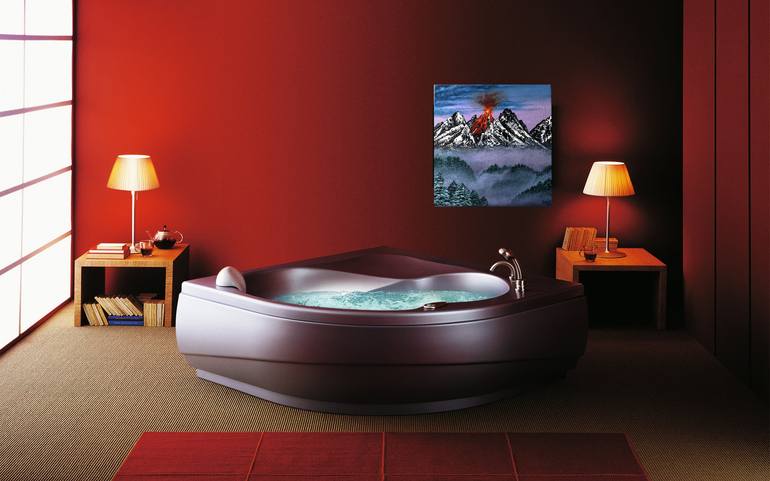 Original Contemporary Nature Painting by Irina Os