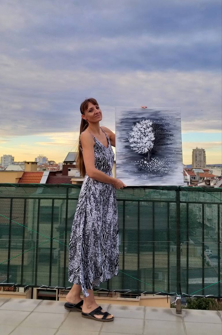 Original Contemporary Abstract Painting by Irina Os