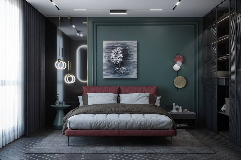 Original Contemporary Abstract Painting by Irina Os