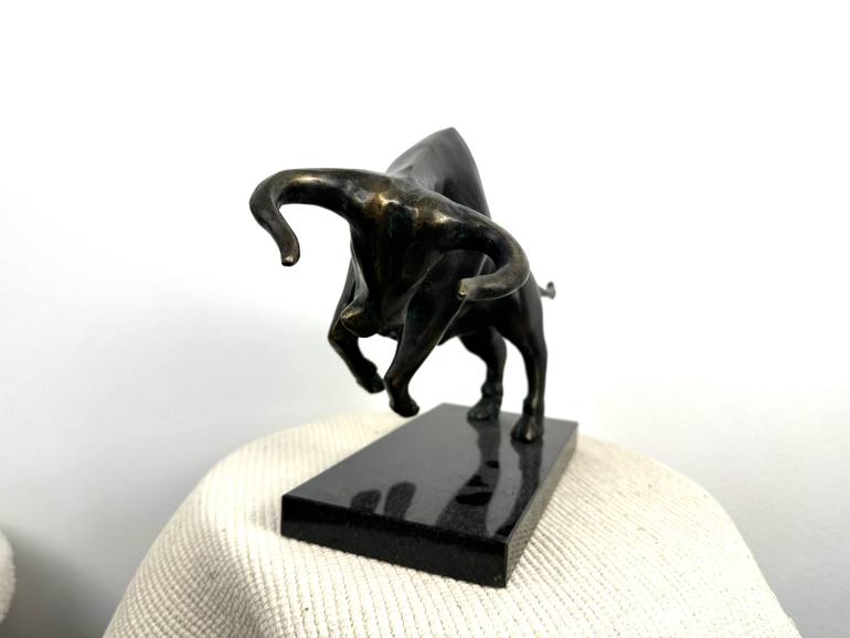 Original Cubism Animal Sculpture by Kristof Toth