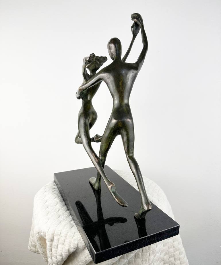 Original Figurative Music Sculpture by Kristof Toth