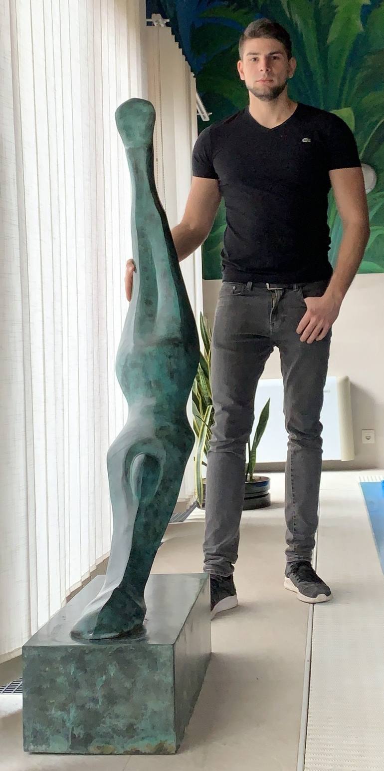 Original Contemporary Sports Sculpture by Kristof Toth