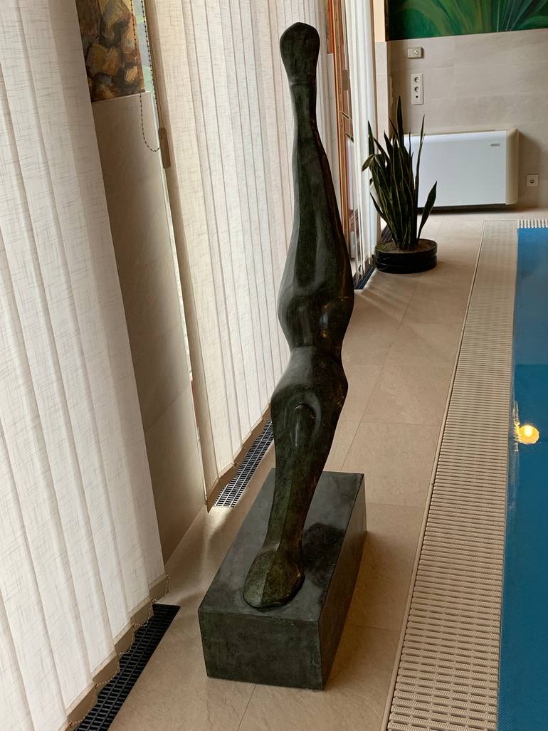 Original Contemporary Sports Sculpture by Kristof Toth