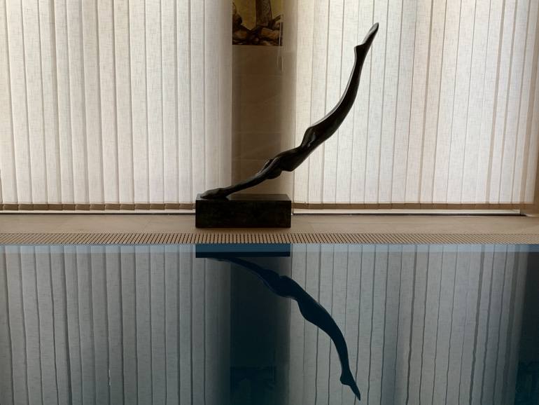 Original Contemporary Sports Sculpture by Kristof Toth