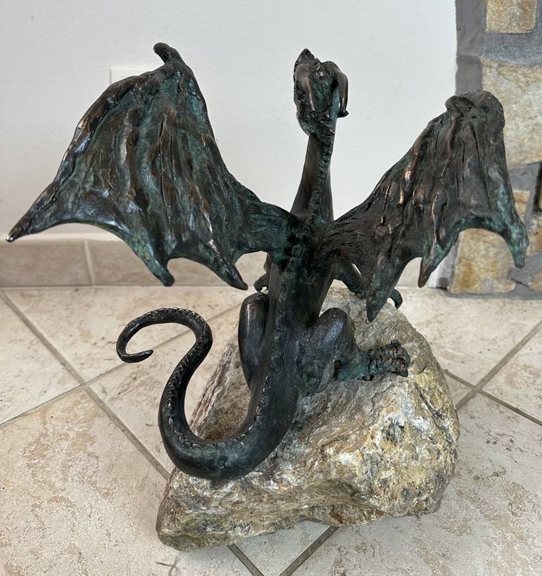 Original Contemporary Classical Mythology Sculpture by Kristof Toth