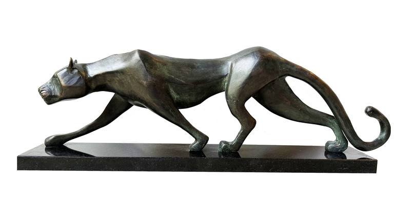 Original Realism Animal Sculpture by Kristof Toth