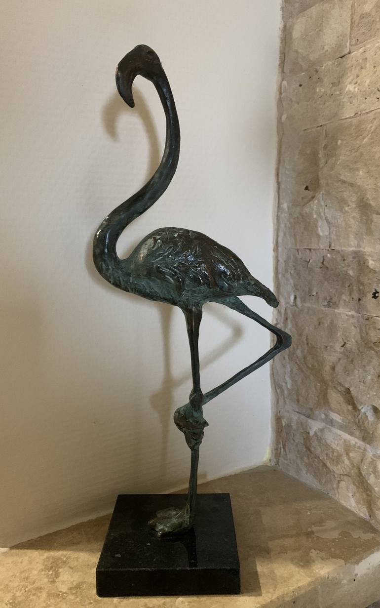 Original Cubism Animal Sculpture by Kristof Toth