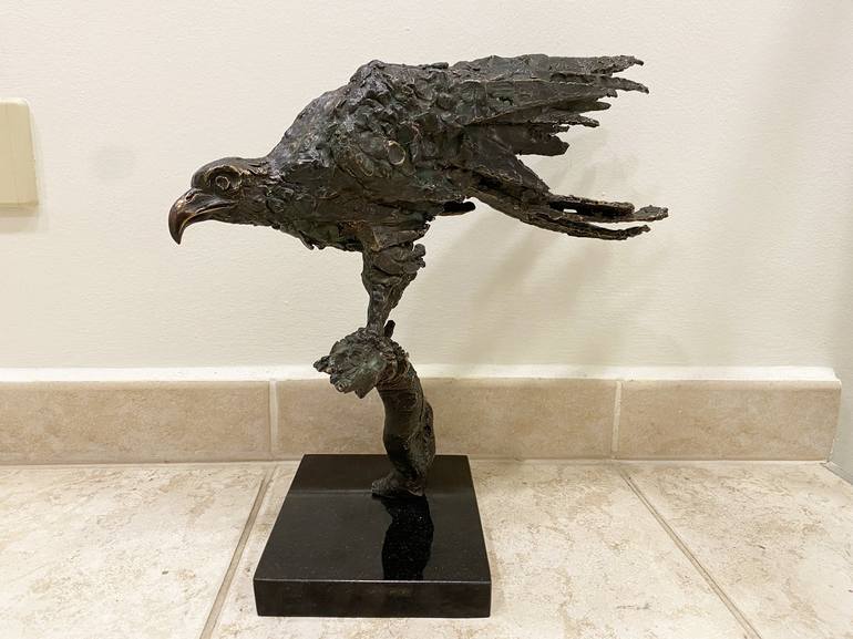 Original Realism Animal Sculpture by Kristof Toth