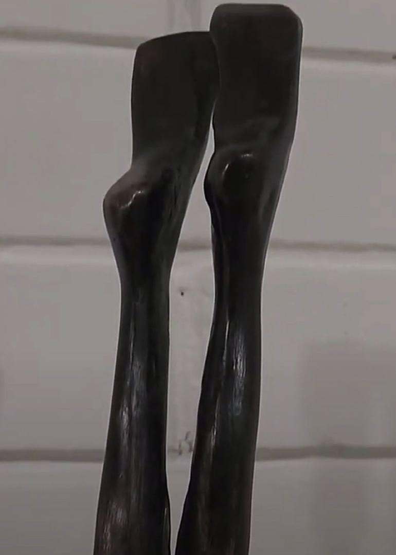 Original Figurative Sport Sculpture by Kristof Toth