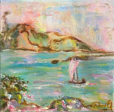 Original Impressionism Landscape Paintings by ELENA DMITRIEVA