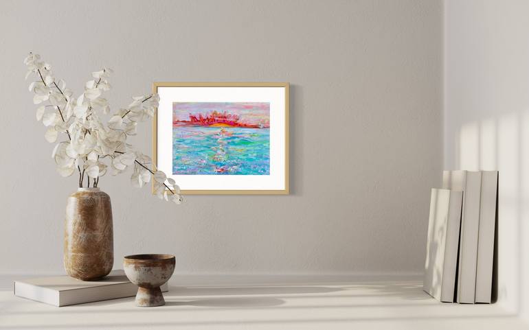 Original Contemporary Landscape Painting by Elena Dmitrieva