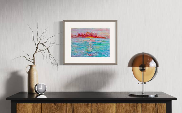 Original Contemporary Landscape Painting by Elena Dmitrieva