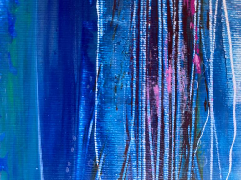 Original Abstract Expressionism Abstract Painting by Elena Dmitrieva