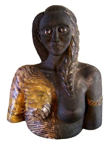 Original Women Sculpture by Madalena Lobao-Tello