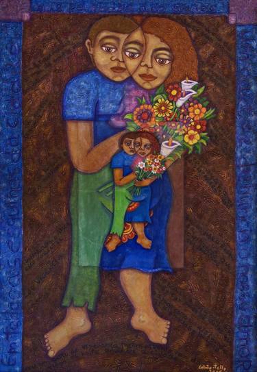 Print of Love Paintings by Madalena Lobao-Tello
