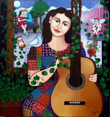 Violeta Parra and the song Back at 17 - Volver a los 17 thumb