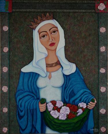 Print of Figurative Religion Paintings by Madalena Lobao-Tello