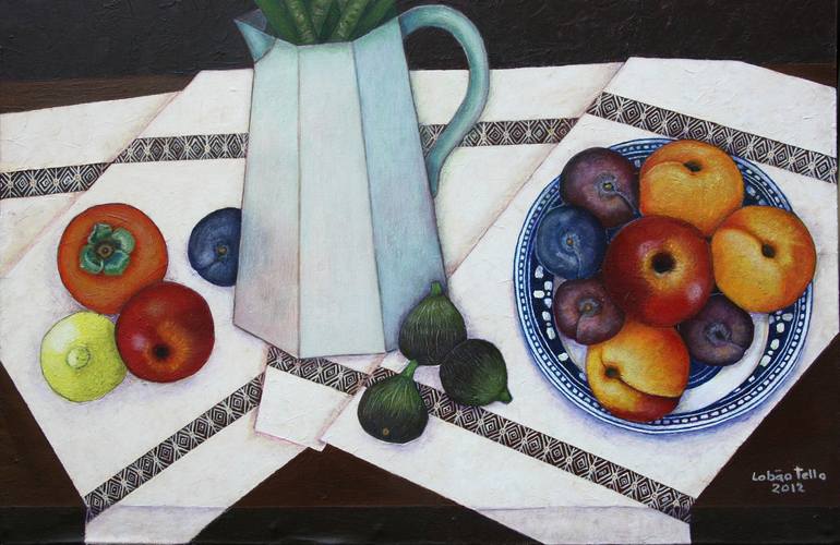 Original Still Life Painting by Madalena Lobao-Tello