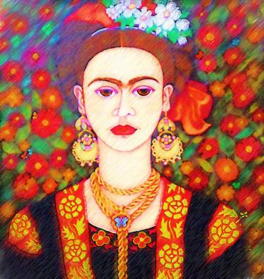 My other Frida Kahlo with butterflies thumb