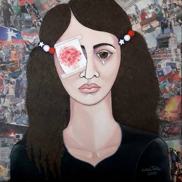 Print of Figurative Political Paintings by Madalena Lobao-Tello