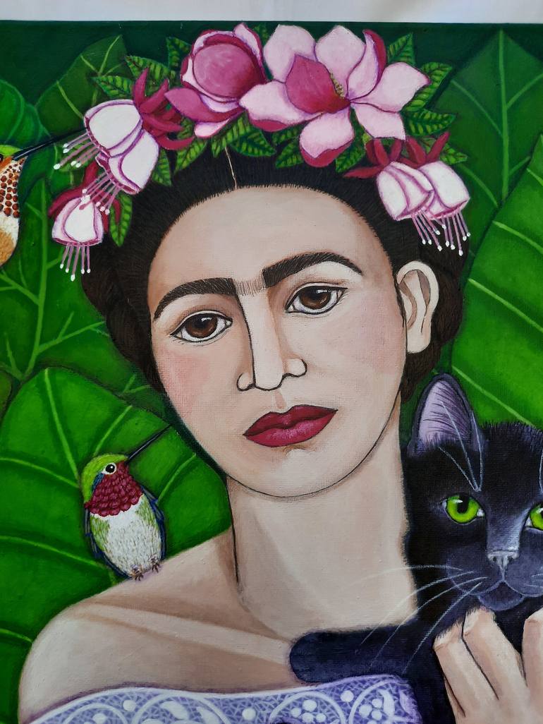 Original Fine Art Pop Culture/Celebrity Painting by Madalena Lobao-Tello