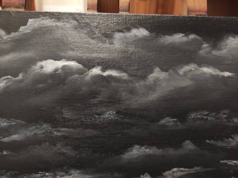 Original Illustration Seascape Painting by Angelika Logvinova