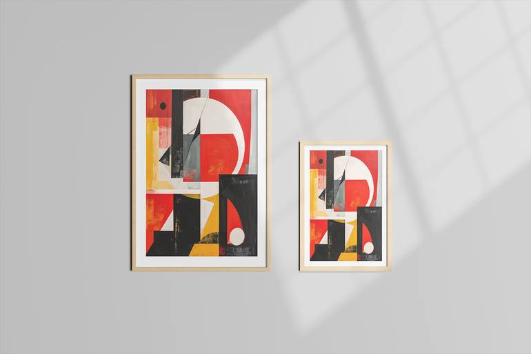 Original Abstract Expressionism Abstract Digital by Oneclickuse Dotcom
