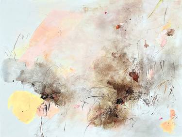 Original Abstract Mixed Media by Beata Pankiewicz