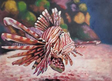 Original Fish Painting by Jose Jerez