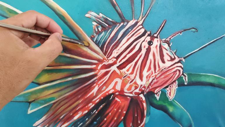 Original Figurative Animal Painting by Jose Jerez
