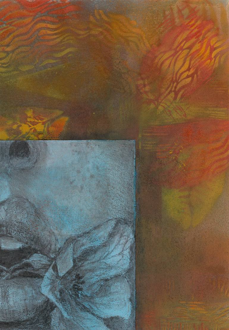 Original Abstract Expressionism Abstract Mixed Media by Ayoub Mohebbi