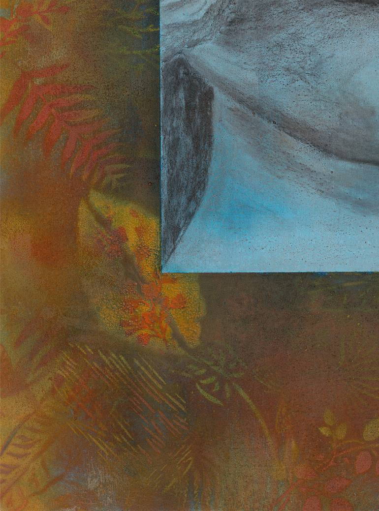 Original Abstract Expressionism Abstract Mixed Media by Ayoub Mohebbi