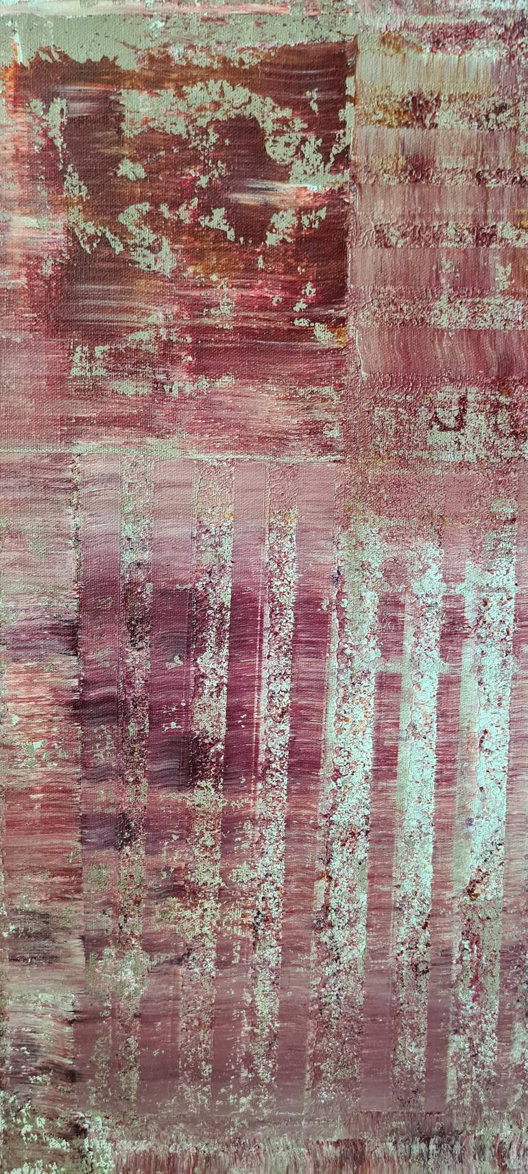 Original Abstract Expressionism Abstract Painting by Ayoub Mohebbi