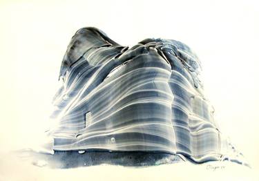 Original Abstract Architecture Paintings by Tatiana Nega