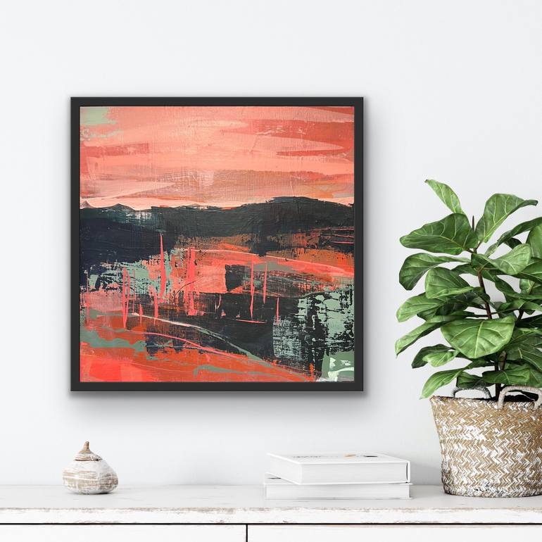 Original Abstract Landscape Painting by Helen Chambers