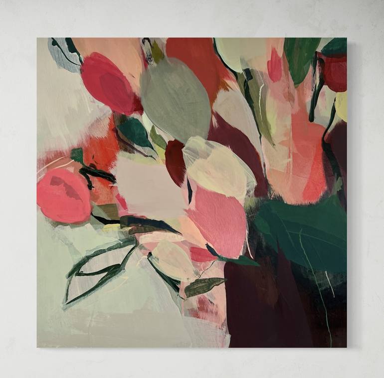 Original Floral Painting by Helen Chambers