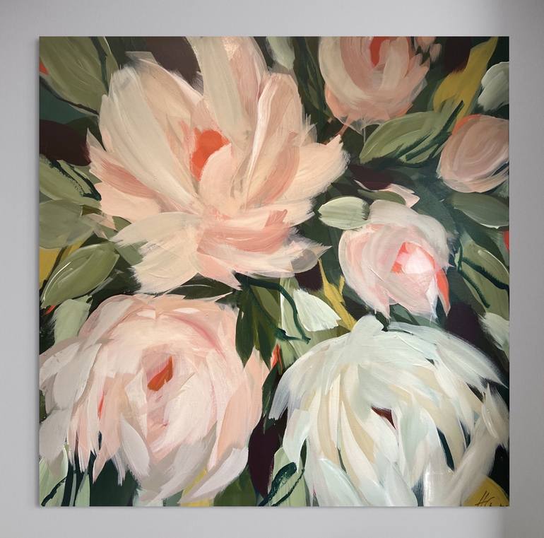 Original Floral Painting by Helen Chambers