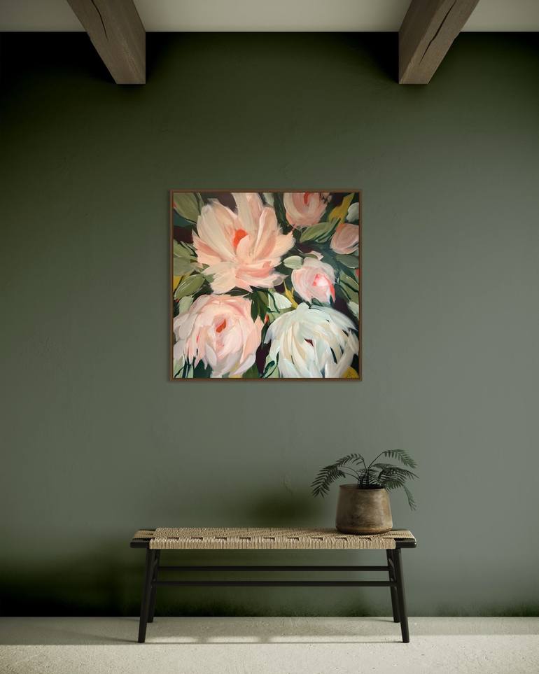 Original Floral Painting by Helen Chambers