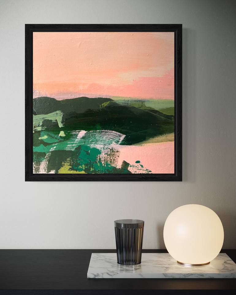 Original Abstract Landscape Painting by Helen Chambers