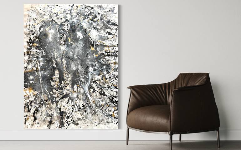 Original Abstract Expressionism Abstract Painting by Ximena Agar