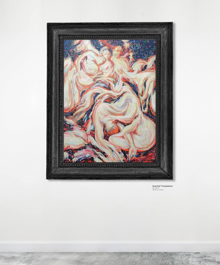 Original Contemporary Erotic Painting by Jab Jira
