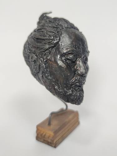 Original Figurative Portrait Sculpture by Jab Jira